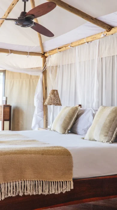 Bedroom, Anabezi, Zambia