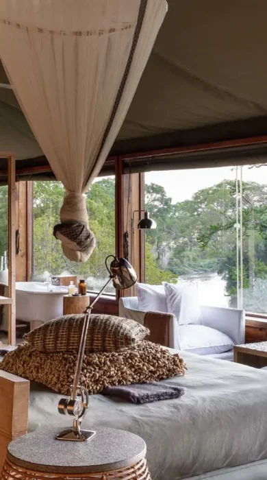 Bedroom, Singita Faru Faru Lodge, The Serengeti, Tanzania