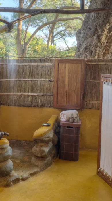 Chongwe Camp Outdoor Shower