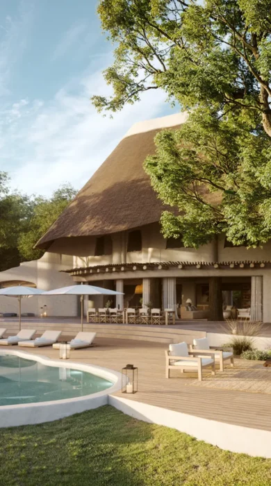 Pool, Chongwe House, Lower Zambezi, Zambia