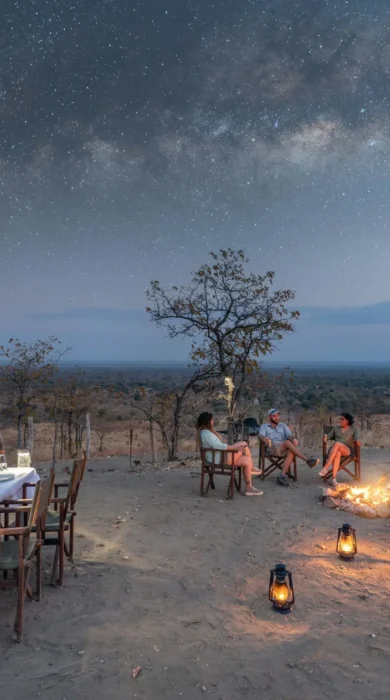 Sleepout Dinner, Time+Tide Chongwe, Lower Zambezi, Zambia