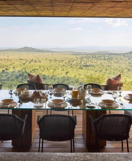 Dining, Singita Kilima, The Serengeti, Tanzania