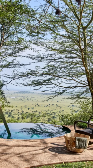 Plunge Pool, Singita Kilima, The Serengeti, Tanzania