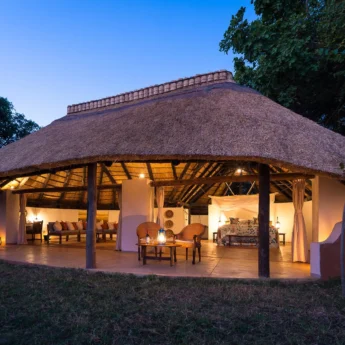 Dining, Nkwali Camp, South Luangwa, Zambia