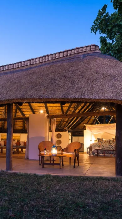 Dining, Nkwali Camp, South Luangwa, Zambia