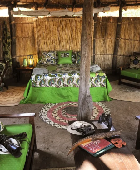 RAS CROCODILE RIVER CAMP BEDROOM