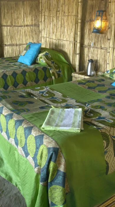 RAS CROCODILE RIVER CAMP TWIN BEDS
