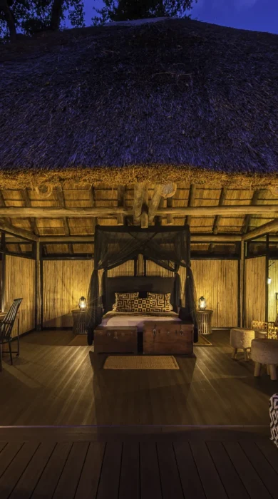 Bedroom, Chamalandu, South Luangwa NP, Zambia