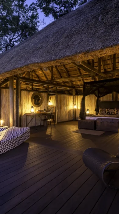 Living Area, Chamalandu, South Luangwa NP, Zambia