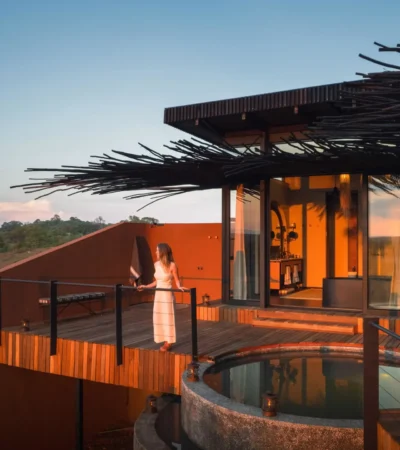 View From Suite, Chichele Presidential Lodge, South Luangwa, Zambia