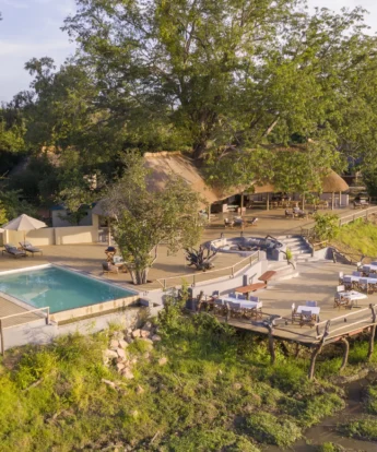 kafunta river lodge outside view yellow zebra safaris