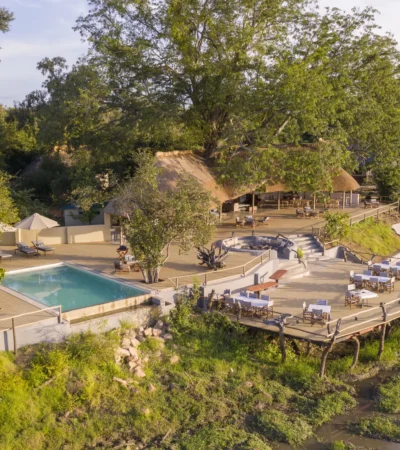 kafunta river lodge outside view yellow zebra safaris