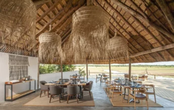 kafunta river lodge dining yellow zebra safaris