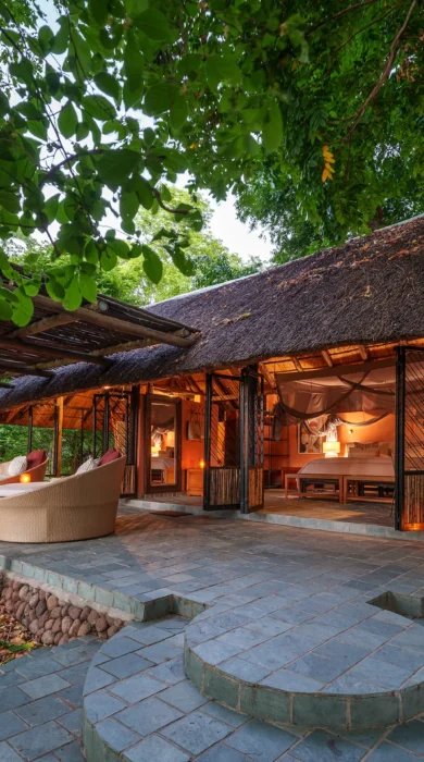 Outside, Kapamba, South Luangwa NP, Zambia