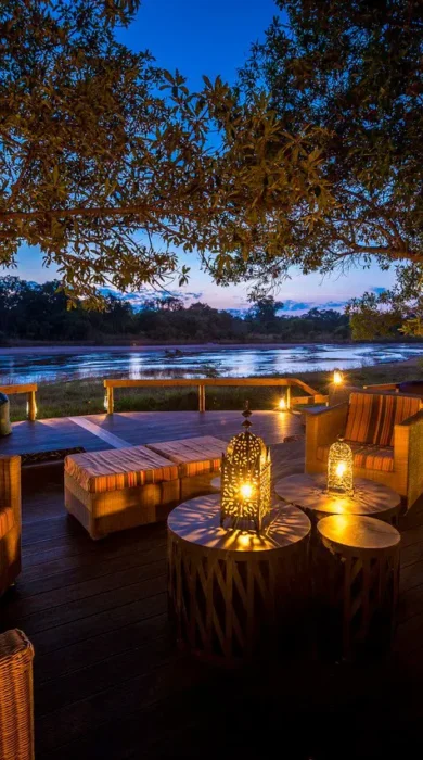 Deck, Kapamba, South Luangwa NP, Zambia