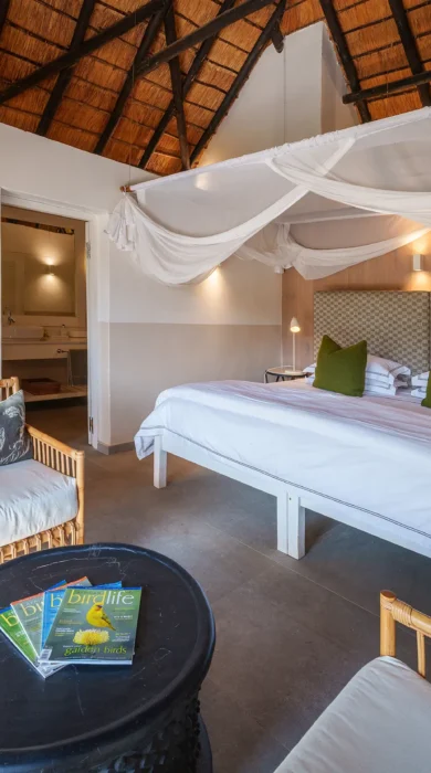 Bedroom, Mfuwe Lodge, South Luangwe NP, Zambia