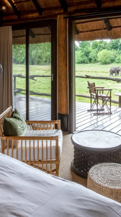 Room View, Mfuwe Lodge, South Luangwe NP, Zambia