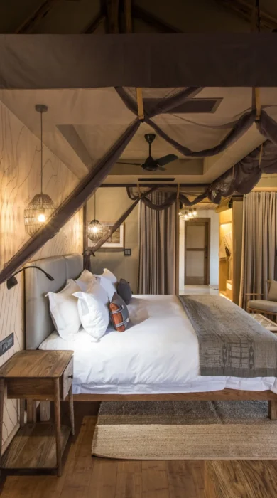 puku ridge zambia double bed yellow zebra safaris
