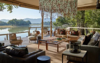 Lounge, Chindeni Bush, South Luangwa NP, Zambia