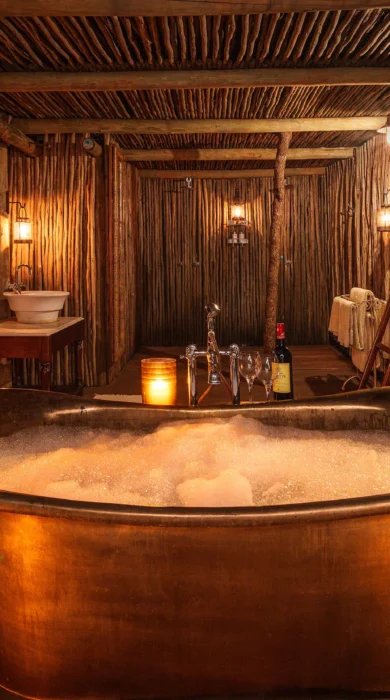 Bathroom, Zungulila, South Luangwa NP, Zambia