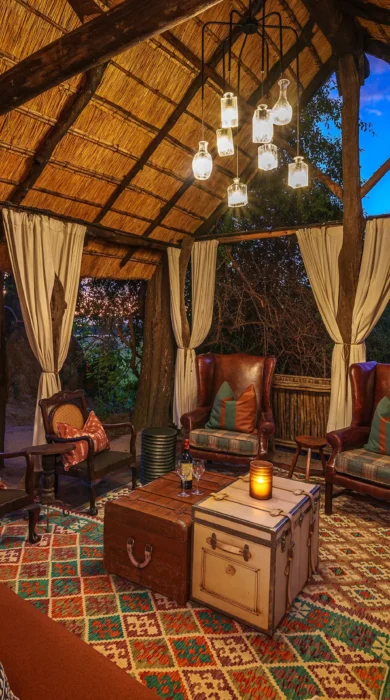 Seating, Zungulila, South Luangwa NP, Zambia