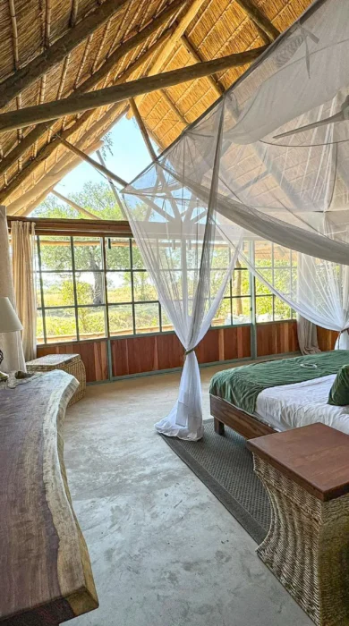 Chalet, Mwamba Bush Camp, South Luangwa, Zambia