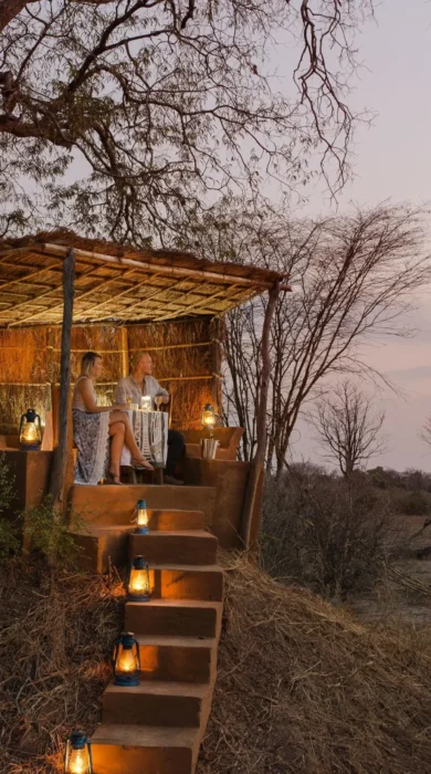 Lookout, Mwamba Bush Camp, South Luangwa, Zambia