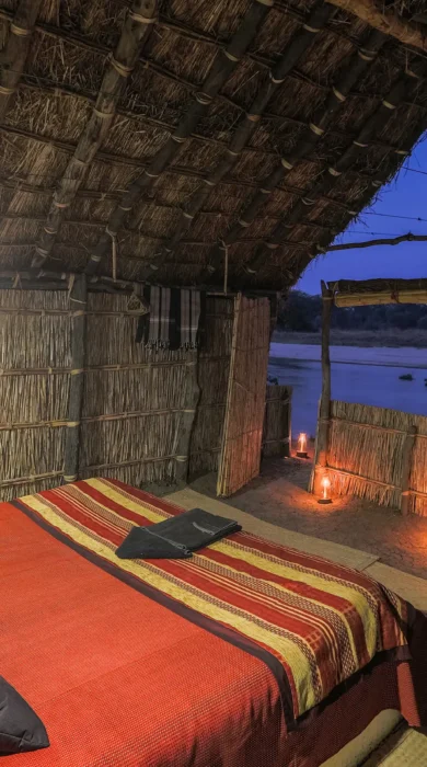 Mwaleshi Camp double chalet zambia yellow zebra safaris
