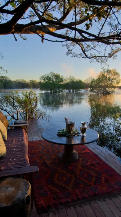 River views, Sindabezi, Victoria Falls, Zambia