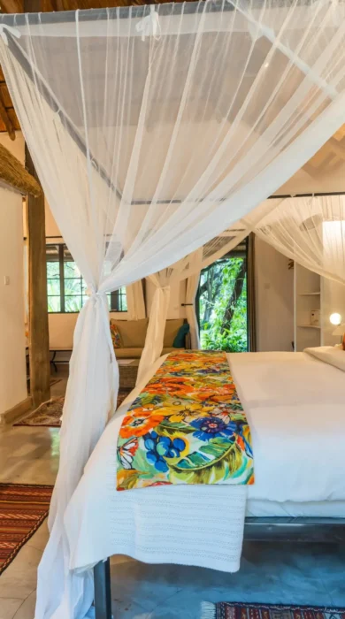 Main Bedroom, Waterberry Lodge, Victoria Falls, Zambia