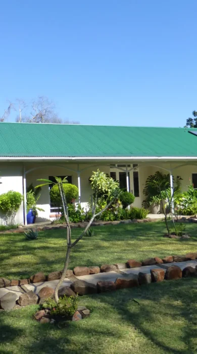 back garden river farmhouse zambia yellow zebra safaris