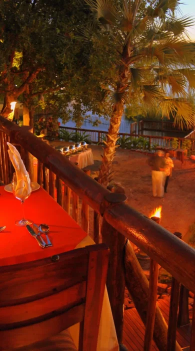 David Livingstone Safari Lodge & Spa Dinner