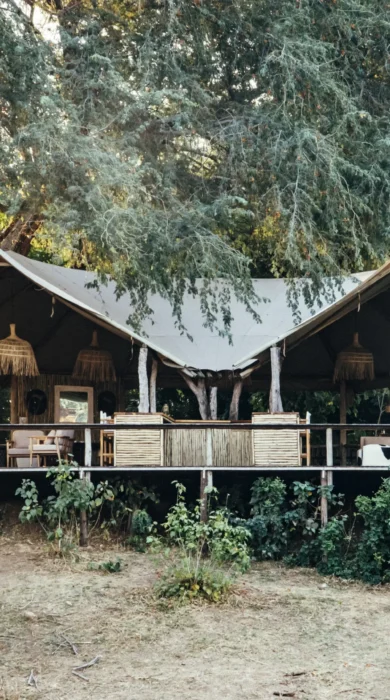 Mushika Deck, Main area, Anabezi, Zambia