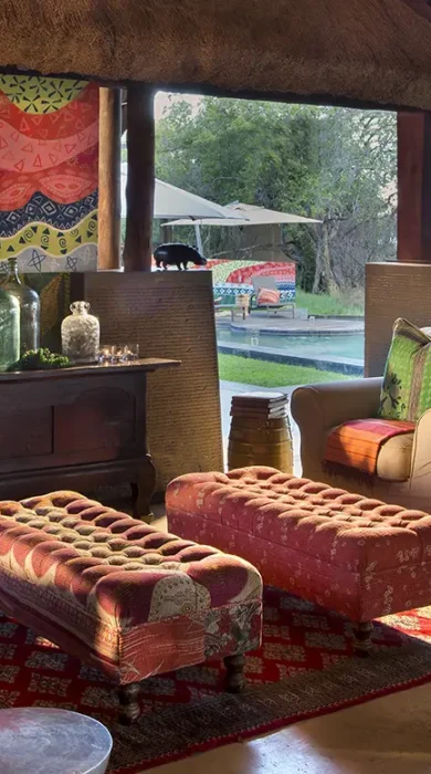 Royal Chundu River Lodge lounge