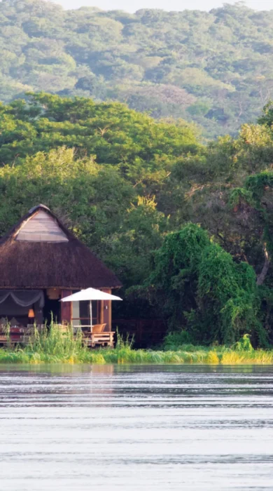 Royal Chundu River Lodge out view