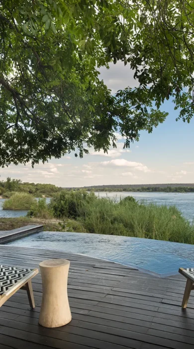 Royal Chundu Island Lodge pool