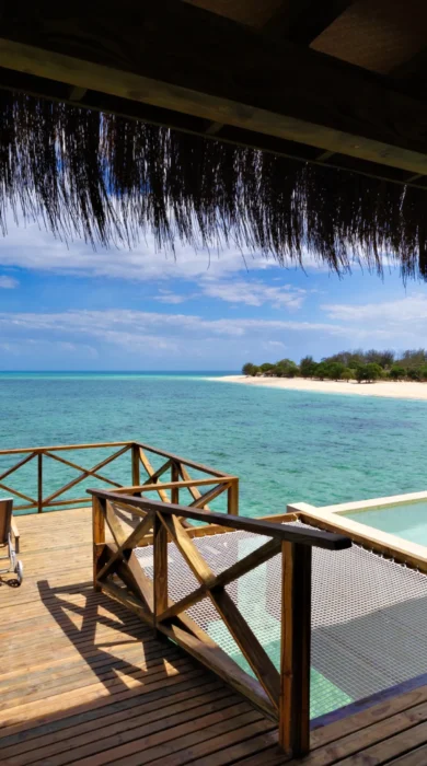 Deck, Bawe Island, Zanzibar, Tanzania