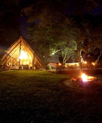 Pioneer camp outdoor view