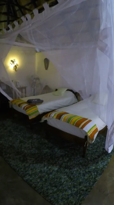 Pioneer camp twin bed