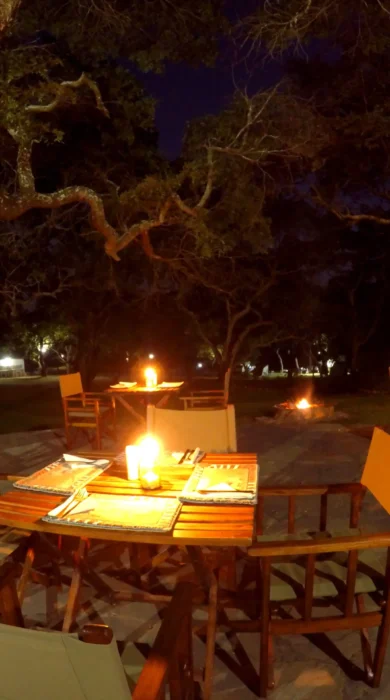 Pioneer camp dinner