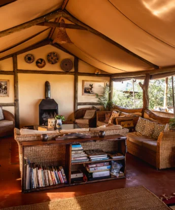 Lounge, Laikipia, Laikipia Wilderness, Kenya