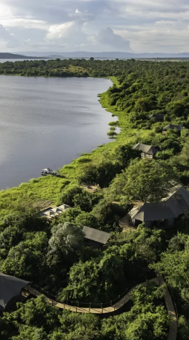 View of Magashi in Rwanda