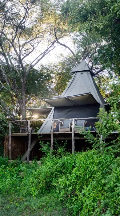 Bedroom tent, Shawa Luangwa Camp, Zambia
