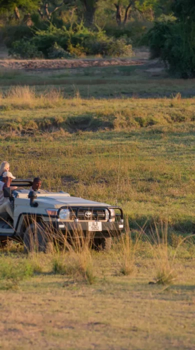 Family On Safari, Luangwa Safari House, South Luangwa, Zambia