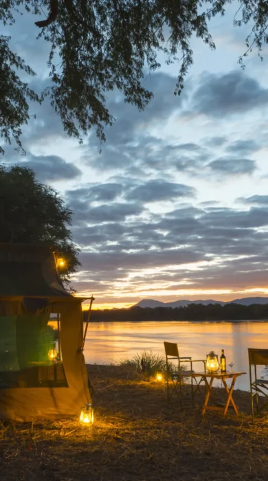 Safari tent manna pools