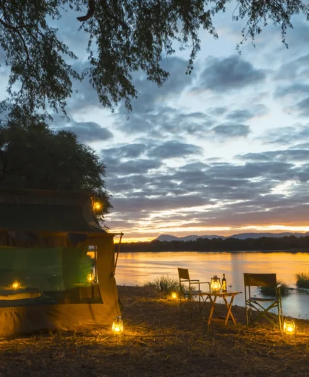 Safari tent manna pools
