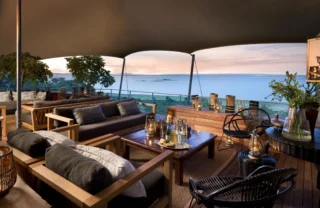 Seating Area, Bumi Hills, Lake Kariba, Zimbabwe