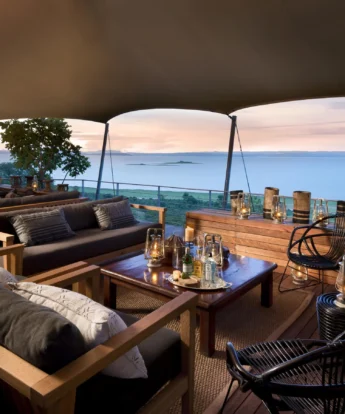 Seating Area, Bumi Hills, Lake Kariba, Zimbabwe