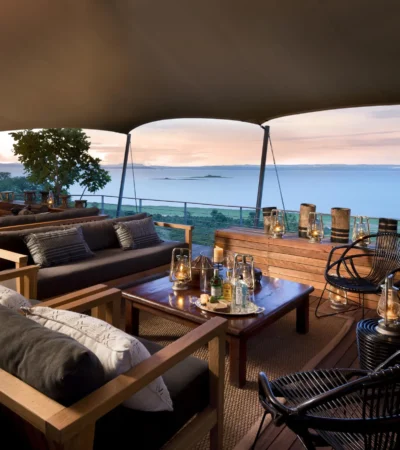 Seating Area, Bumi Hills, Lake Kariba, Zimbabwe