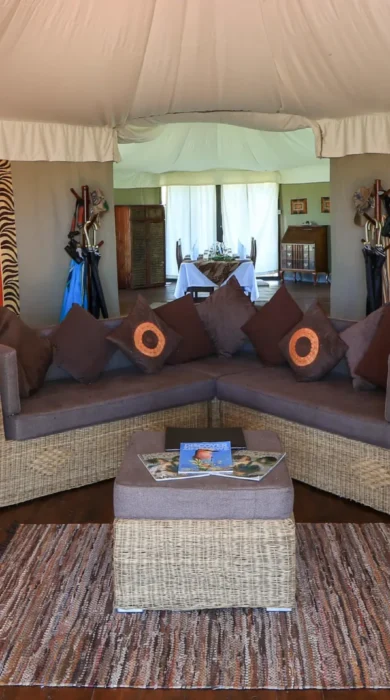 Family suite, Bomani Tented Lodge, Hwange, Zimbabwe
